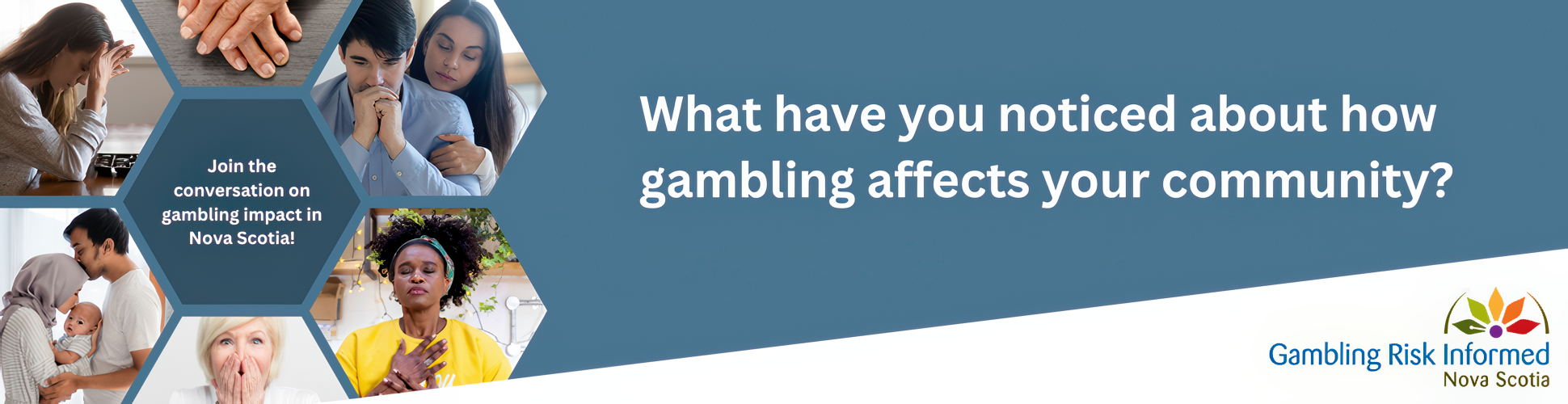 Banner for join the conversation