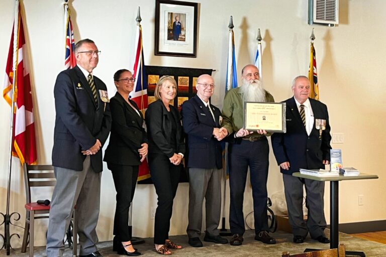 Presentation of award